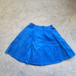 Soft denim skirt